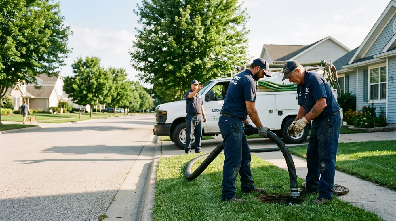 Septic Tank Cleaning in Merrimac, WI
